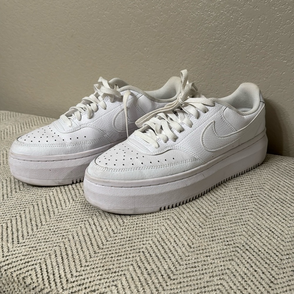 Nike court vision Alta platform sneaker